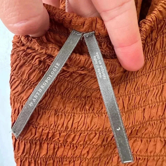 Anthropologie Ellen smocked mini halter dress - Picture 5 of 5